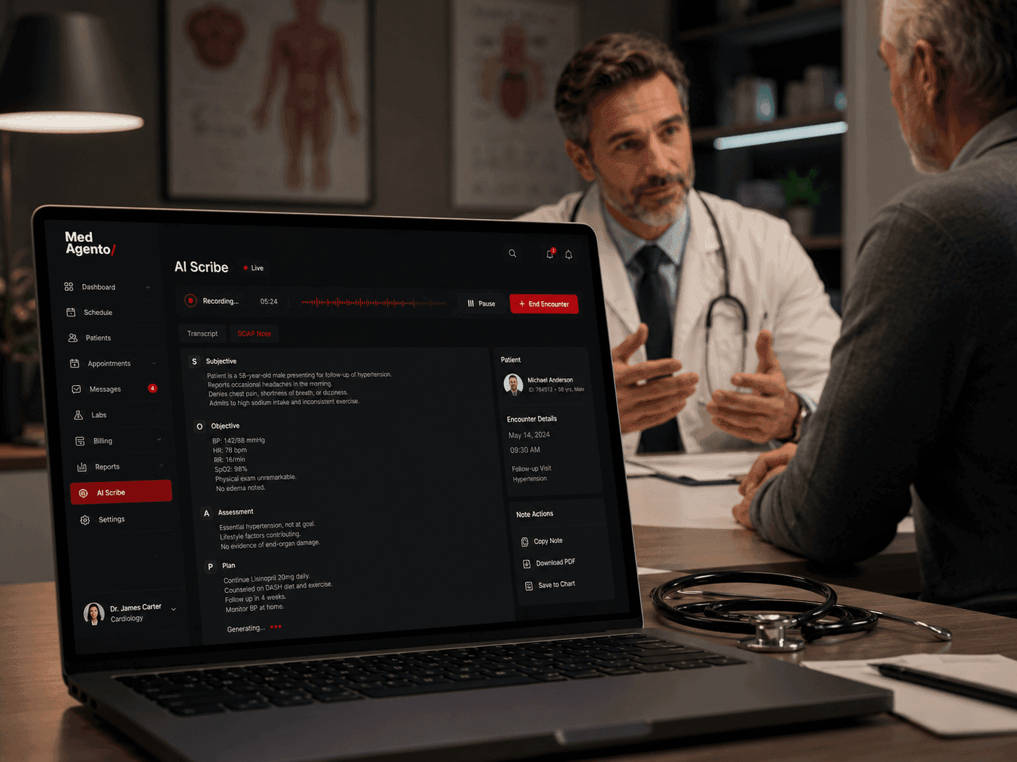 AI Clinical Scribe