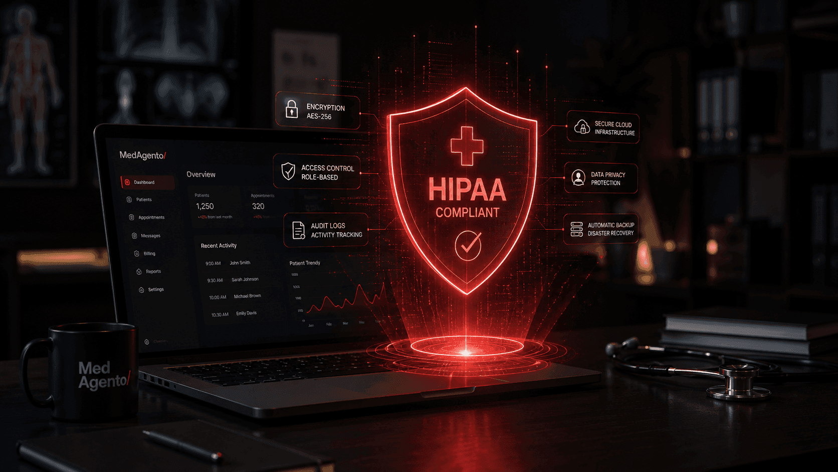HIPAA compliance and security