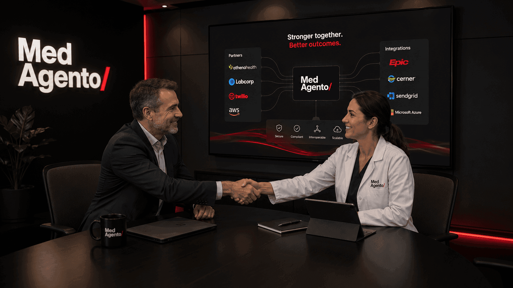MedAgento partnerships